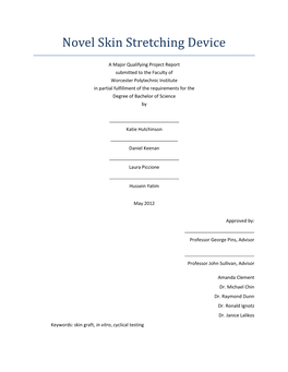 Novel Skin Stretching Device