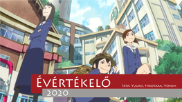 Anime Évértékelő 2020