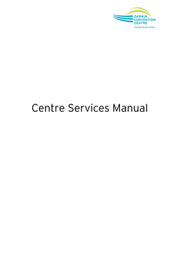 Centre Services Manual