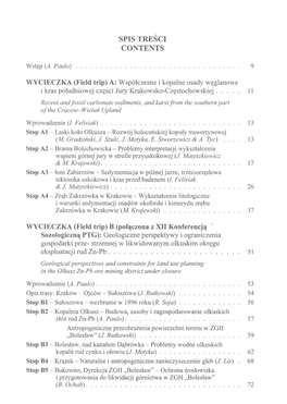 Spis Tresci Contents