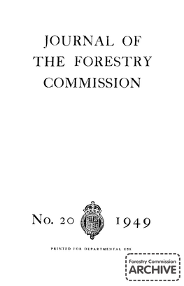 Forestry Commission Journal for 1948, Pages 10 to 13