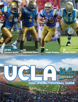 2009 UCLA FOOTBALL SCHEDULE Date Opponent Time Site Sept