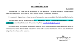 Unclaimed Abondoned Vehicles.Pdf