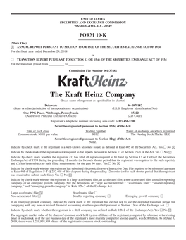 The Kraft Heinz Company