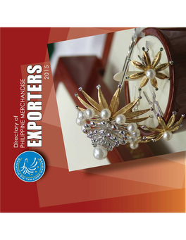 The 2015 Directory of Philippine Merchandise Exporters