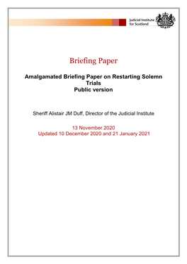 Briefing Paper