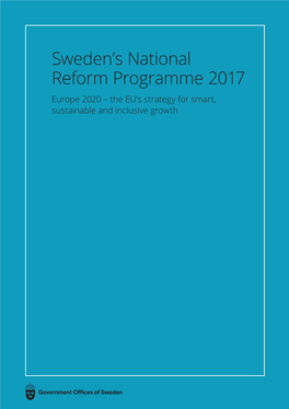 Sweden's National Reform Programme 2017