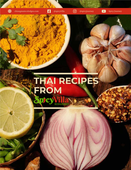 Thai Recipes From