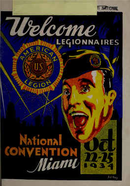 The American Legion 16Th National Convention: Official Program [1934]