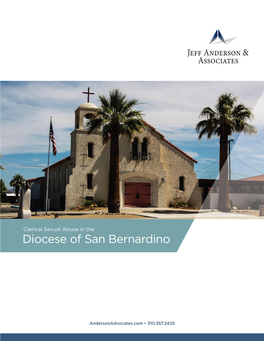 The Anderson Report: Sexual Abuse in the Diocese of San Bernardino