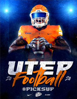 2020 UTEP FB Media Guide FINAL.Pdf