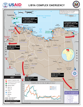 USAID/OFDA Libya Program Map 3/21/2011