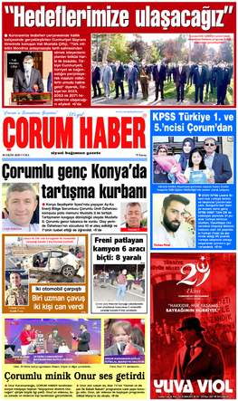 Çorum Haber Gazetesi