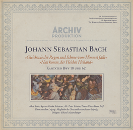 Johann Sebastian Bachs IX