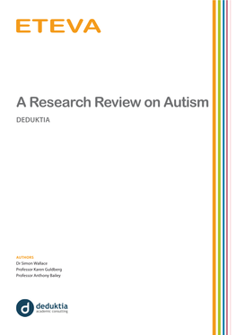 A Research Review on Autism DEDUKTIA