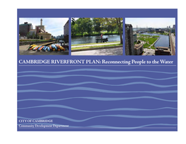 Charles Riverfront Plan Reconnecting People to the Water