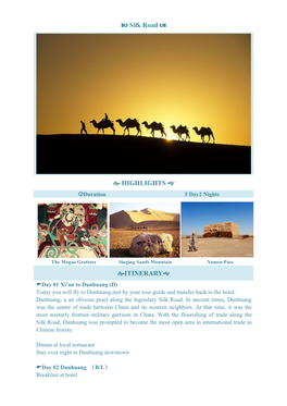 ( Silk Road Tour (