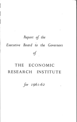 The Economic and Social Research Institute