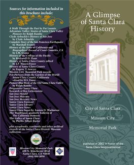 A Glimpse of Santa Clara History