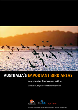 Australia's Important Bird Areas