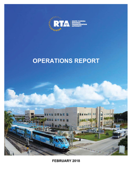 Operations Report