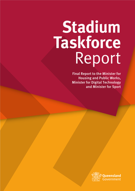 Stadium Taskforce Report