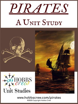 Pirates Unit Study Supply List (Per Child)