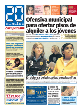 Ofensiva Municipal Para Ofertar Pisos De Alquiler a Los Jóvenes