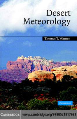 Desert Meteorology