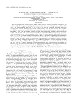 Bubbles and Knots in the Kinematical Structure of the Bipolar Planetary