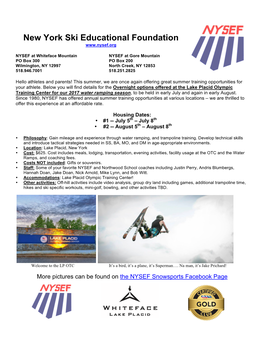 New York Ski Educational Foundation