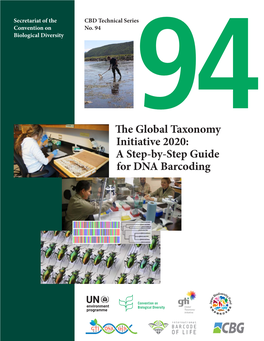 The Global Taxonomy Initiative 2020: a Step-By Step Guide For