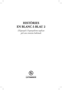 Històries En Blanc-I-Blau 2
