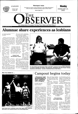 Alumnae Share Experiences As Lesbians