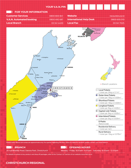 CHRISTCHURCH REGIONAL Customers Can Check If an Address Is Considered Rural Or Residential by Using the ‘Address Checker’ Tool on Our Website