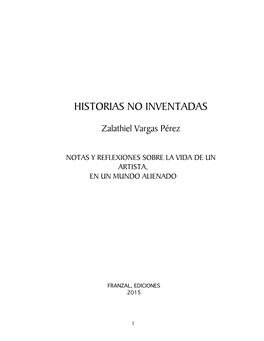 Historias No Inventadas