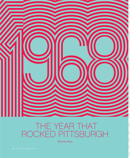 1968 : the Year That Rocked Pittsburgh