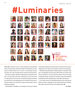 COVER TOPIC #Luminaries