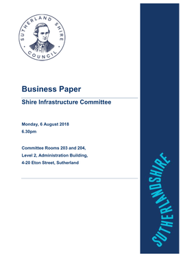 Agenda of Shire Infrastructure Committee