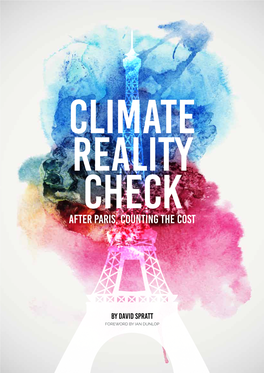 Climate Reality Check After Paris, Counting the Cost