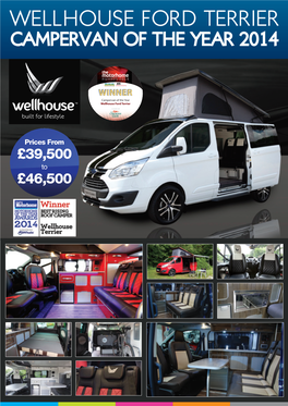 Wellhouse Ford Terrier CAMPERVAN of the YEAR 2014