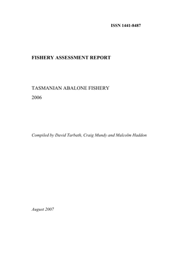 Abalone Stock Assessment 2002