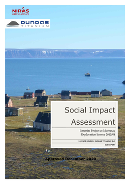 Social Impact Assessment