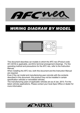 Wiring Diagram by Model