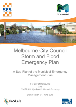 Melbourne City Council Storm and Flood Emergency Plan