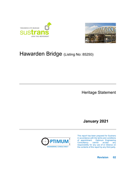 Hawarden Bridge (Listing No: 85250)