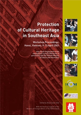 Protection of Cultural Heritage in Southeast Asia Southeast in Heritage Cultural of Protection Protection of Cultural Heritage in Southeast Asia