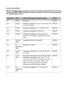 Homelessness Code of Guidance for Local Authorities