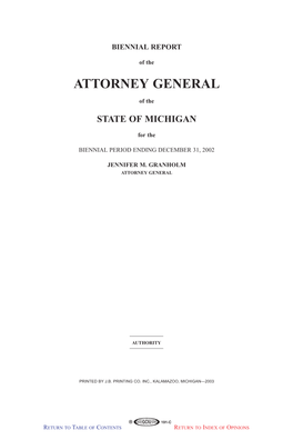 Attorney General