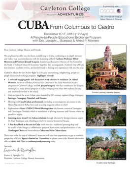 Cubafrom Columbus to Castro